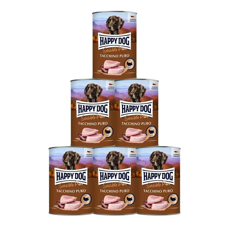 Happy Dog Sensible Pure Tacchino Puro 800 gr