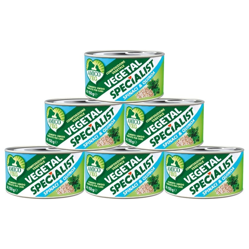 Amico Veg Dog Adult  Spinaci e Quinoa 150gr