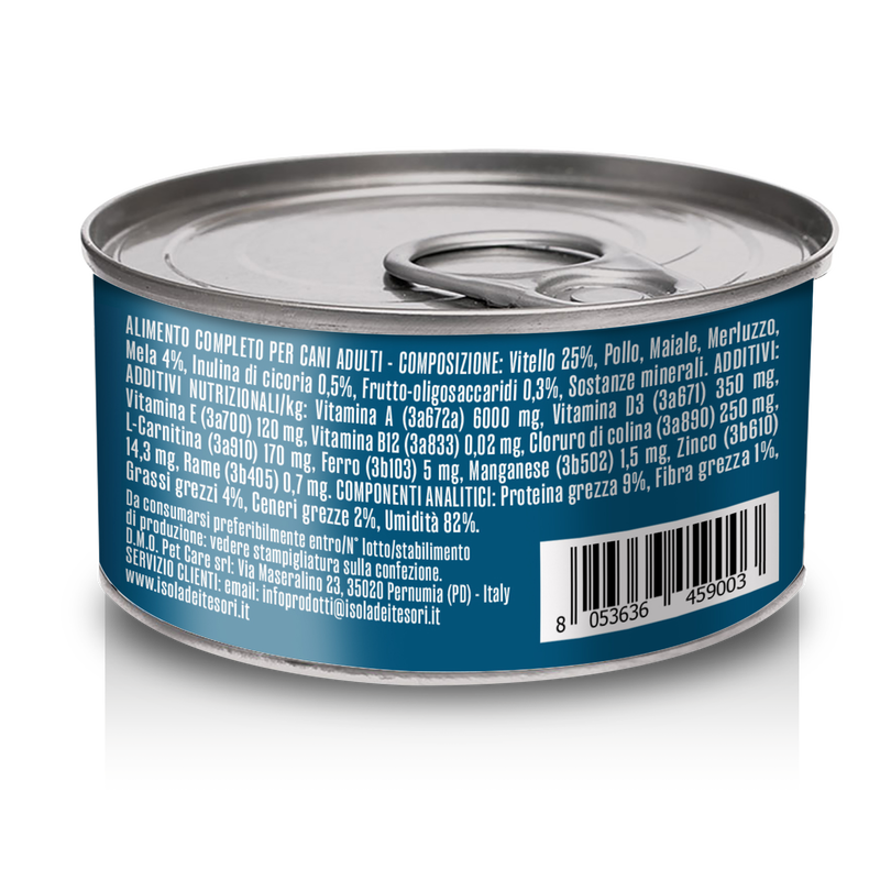 Forcepet Dog Adult Digestive macinato con vitello 150gr