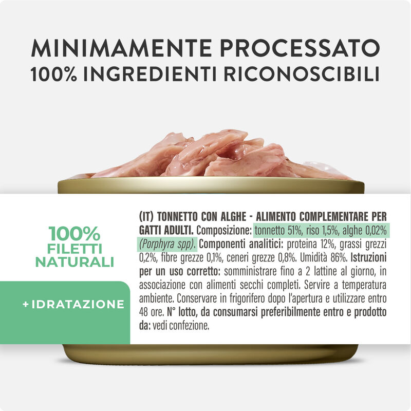 Schesir Cat Jelly Tonnetto con Alghe 70g Schesir Cat Jelly Tonnetto con Alghe 70g