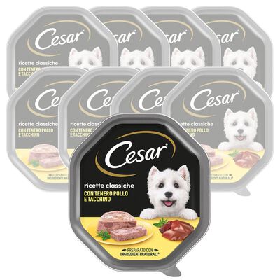 Cesar Dog Ricette Classiche Pollo e Tacchino 150 gr