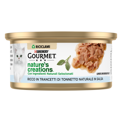 Gourmet Nature's Creations Trancetti di Tonnetto in Salsa 70 gr