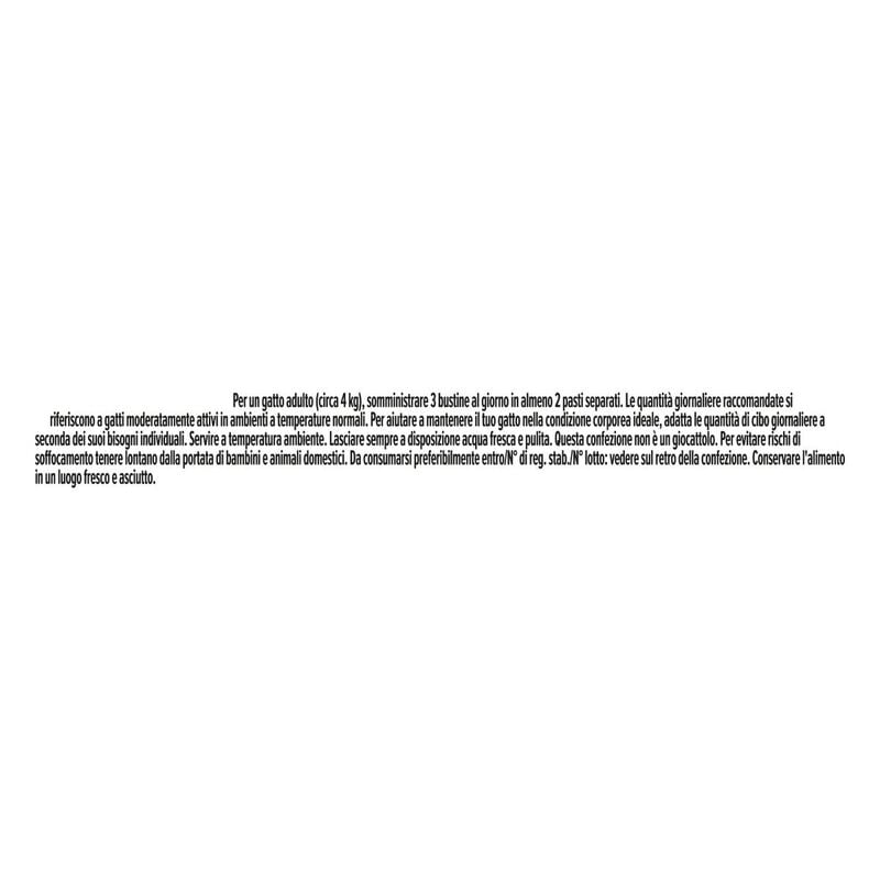 Purina Pro Plan Maintenance per gatti adulti sterilizzati Pesce Bianco 85 gr