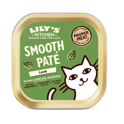 Lily's Kitchen Cat Adult Smoot Paté Agnello 85 gr