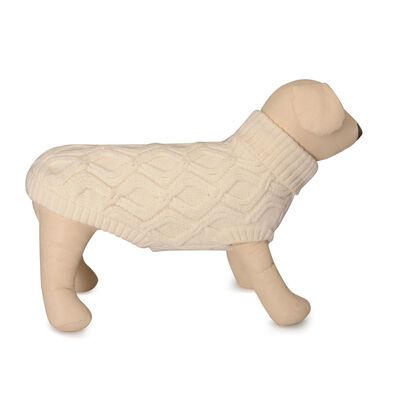 L'Isola dei Tesori Maglioncino per cani tg. 33 Beige