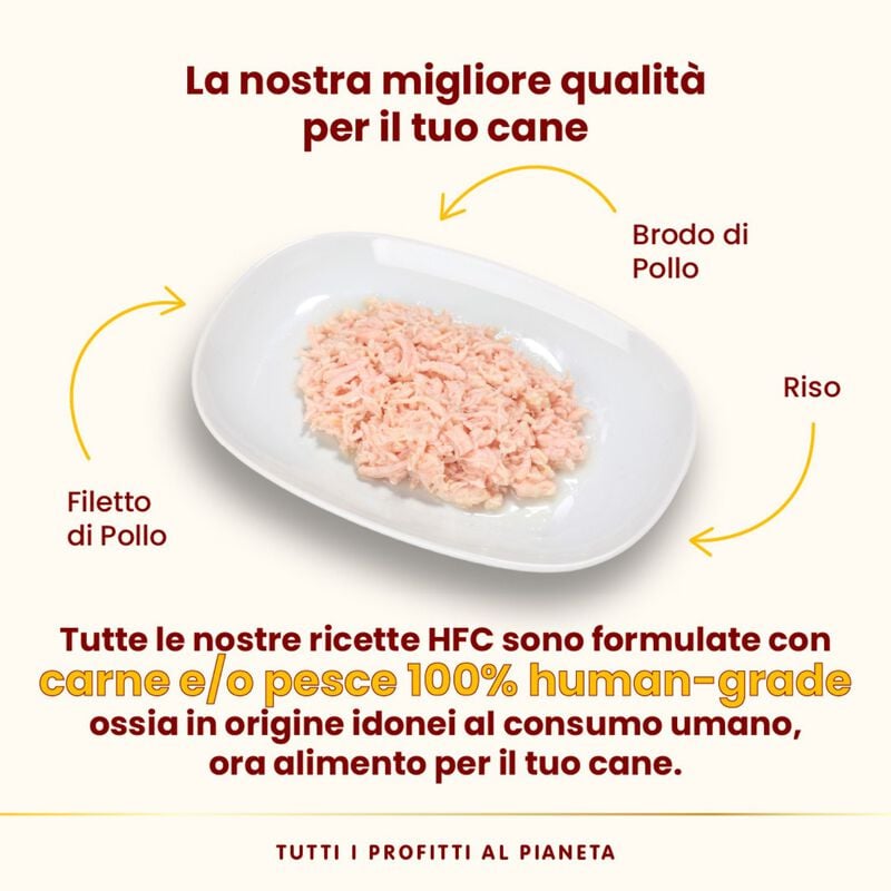 Almo Nature HFC Natural Dog Adult Filetto di Pollo 95 gr Almo Nature HFC Natural Dog Adult Filetto di Pollo 95 gr