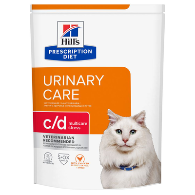 Hill's Prescription Diet Cat c/d Multicare Stress con pollo 1,5 kg