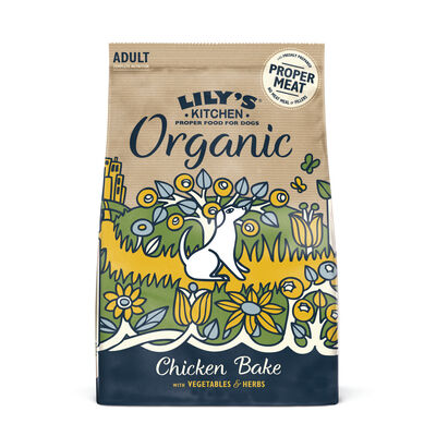 Lily's Kitchen Dog Adult Organic Chicken Bake, Pollo 1 kg