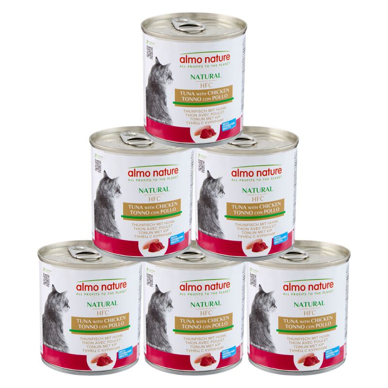 Almo Nature HFC Natural Cat Tonno con Pollo 280 gr