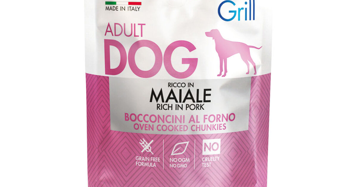 Monge Grill Bustine Umido Per Cane - 48 Pezzi Da 100g, Gusti Assortiti - Foto 5