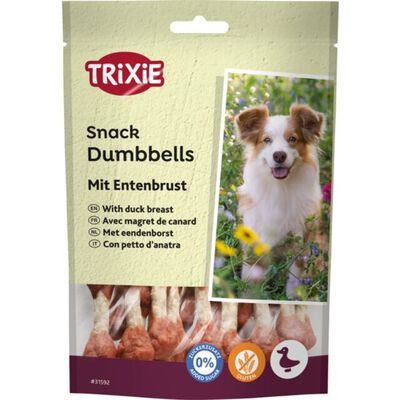 Trixie Dog Snack Dumbbells con Petto d'Anatra 80g