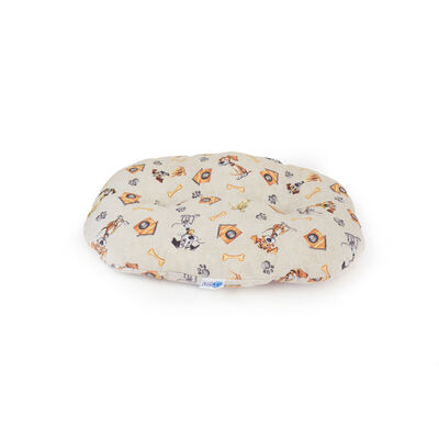 Petup Cuscino Ovale Beige 100x70 cm