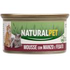 Naturalpet Cat Adult Mousse Manzo e Fegato 85 g image number 0