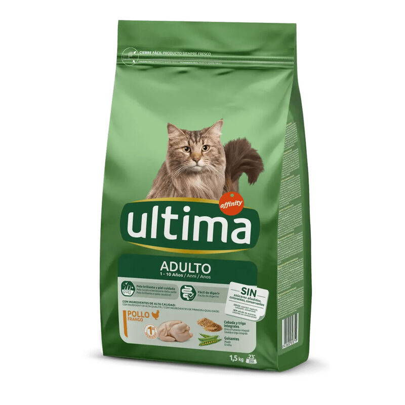 Ultima Cat Adult con pollo 1,5 kg