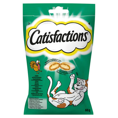 Catisfactions Snack Cat Tacchino 60 g