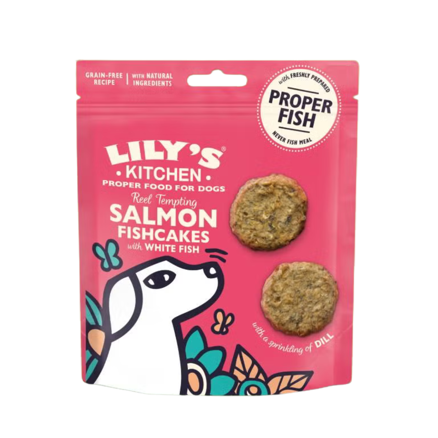 Lily's Kitchen Dog Salmon Fishcakes salmone e pesce bianco 70gr