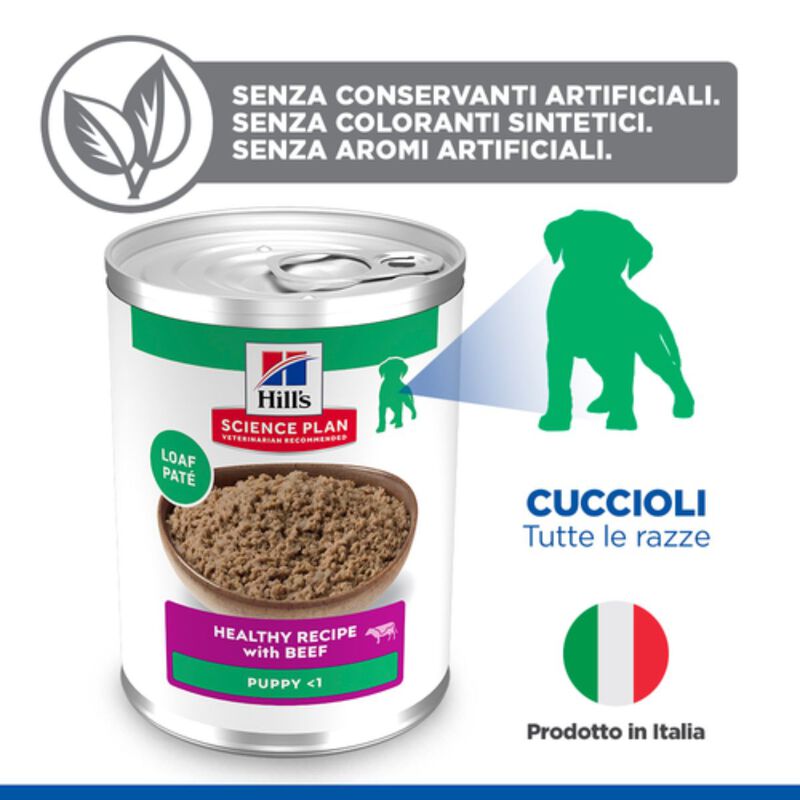 Hill's Science Plan Puppy con Manzo 370gr
