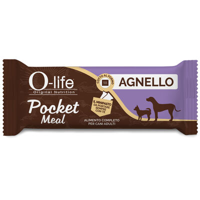 O-life Dog Adult Pocket Meal Agnello 35gr