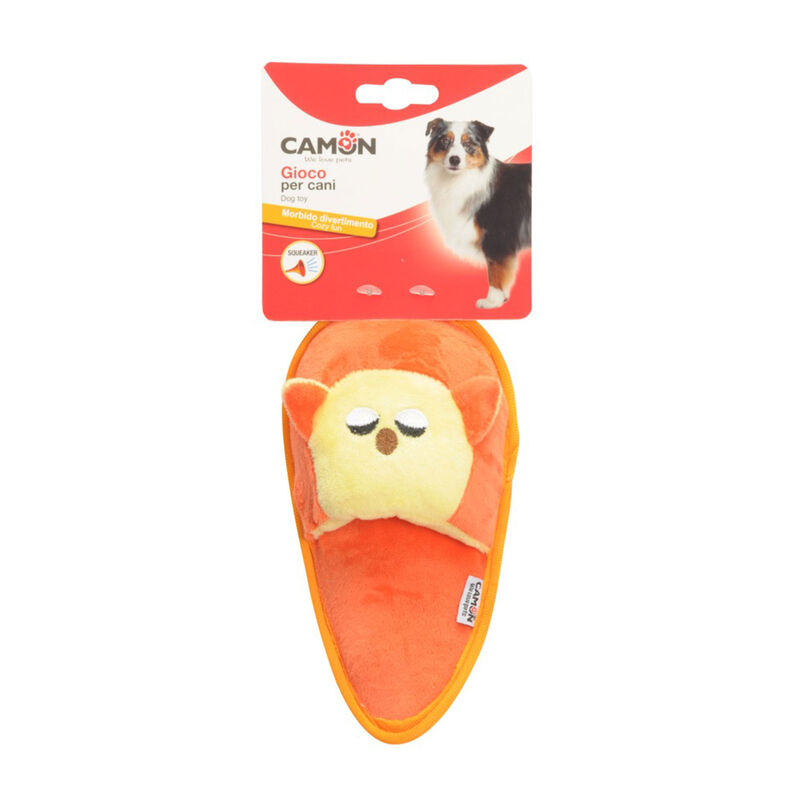 Camon Gioco Pantofola con squeaker 20 cm