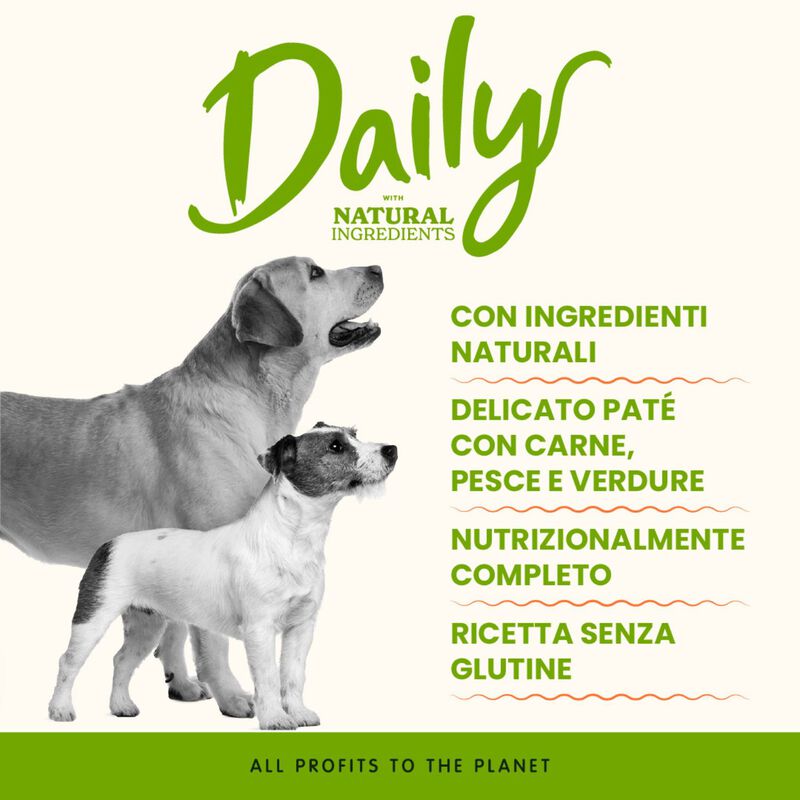 Almo Nature Daily Dog Adult Merluzzo e fagiolini 100g 