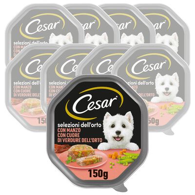 Cesar Dog Selezione dell'Orto con Manzo e Verdure 150 gr
