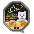 Cesar Dog Selezioni dell'Orto con Pollo, Carote ed Erbe di Provenza 150 gr