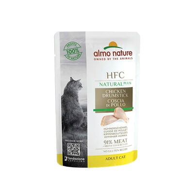 Almo Nature HFC Coscia di Pollo 90% Carne di Alta Qualità per Gatti