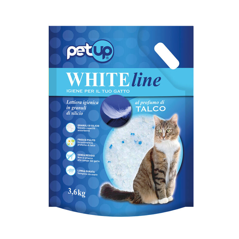 Petup Lettiera Silicio Talco 3,6kg