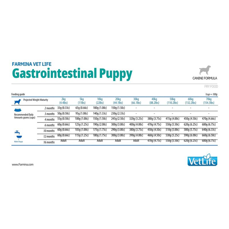 Farmina Vet Life Dog Puppy Gastrointestinal 2 kg