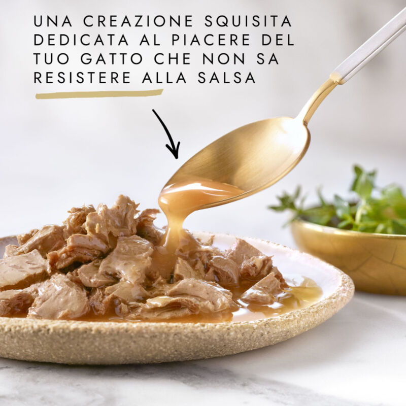 Gourmet Perle Cat Adult Filettini in Salsa con Verdure 8x85 gr