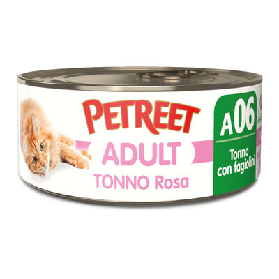 Petreet Cat Tonno rosa Tonno con fagiolini 70 gr