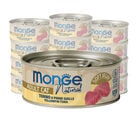 Monge Natural Cat Adult Tonno a pinne gialle in jelly 80 gr image number 0