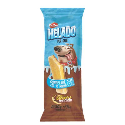 Dr Zoo Helado per cani Banana Split Banana e Cioccolato 50 gr
