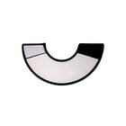 Leo pet Collare Chirurgico con velcro e bordatura S image number 0