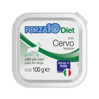 Forza10 Diet Dog Solo Diet paté con Cervo 100 gr