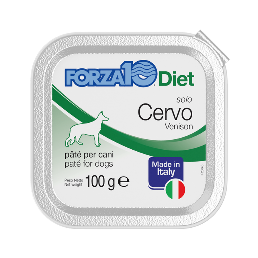 Forza 10 Mono Diet Dog pat&eacute; Solo Cervo 100 gr