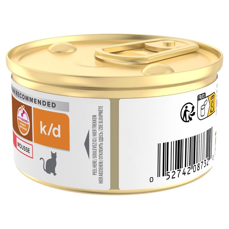 Hill's Prescription Diet k/d Alimento Umido per gatti adulti con Salmone 85 gr