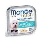Monge Fresh Dog Patè con Bocconcini Merluzzo 100 gr