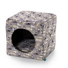 Leo Pet Cuccia Cubo Funny Cats con cuscino estraibile&nbsp;