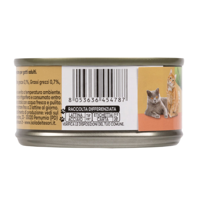 Naturalpet Premium Cat Adult Tonnetto con salmone 70gr