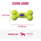 Kong AirDog Osso Sonoro per cani Tg L Giallo