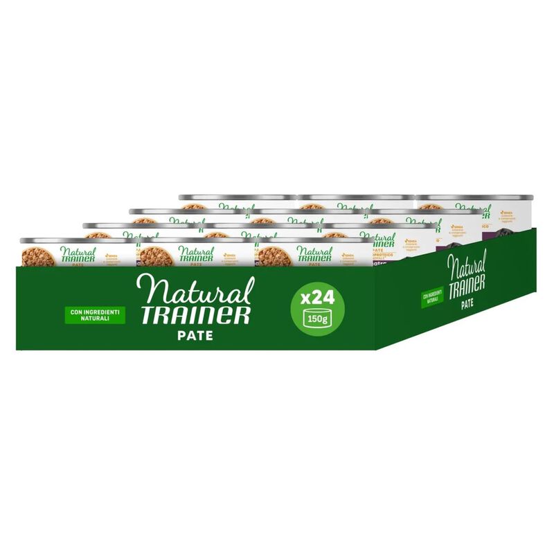 Natural Trainer Dog Adult Small&Toy Pat&eacute; Monoproteico con Anatra 150 gr