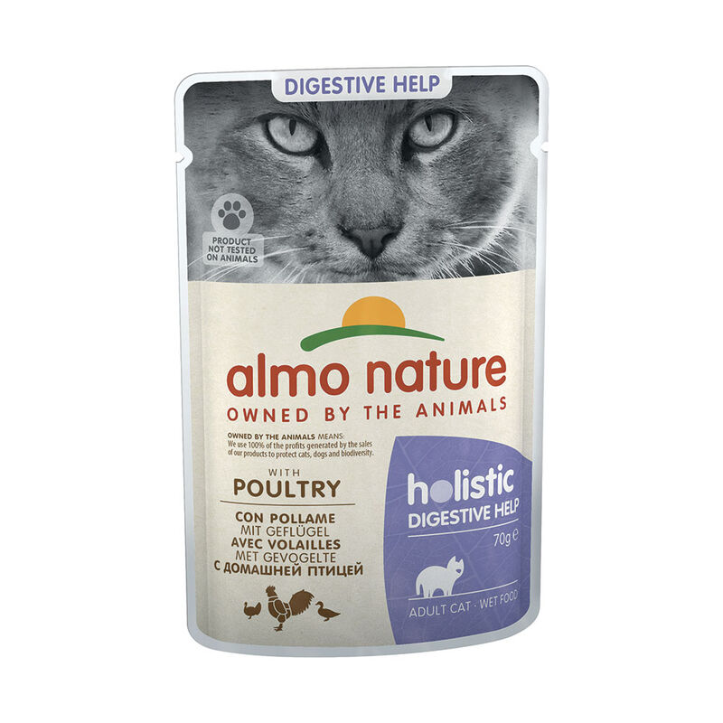 Almo Nature Holistic Functional Cat Digestive Help - con Pollame 70 gr