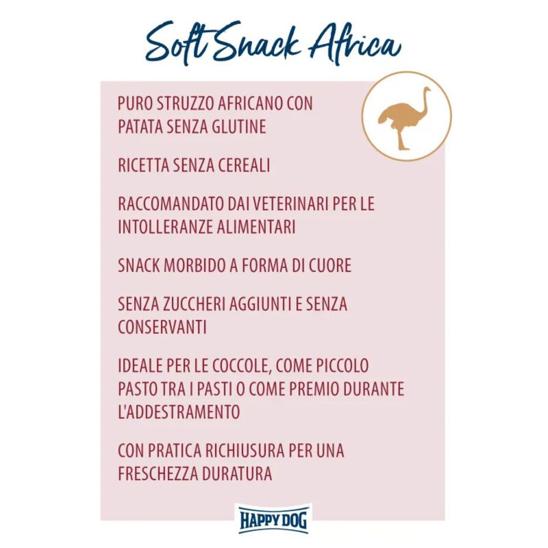 Happy Dog Soft Snack Africa 100 gr