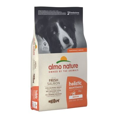 Almo Nature Dog Adult Holistic Maintenance M con Salmone 12 kg