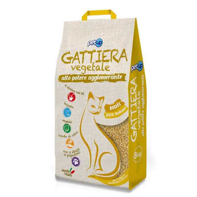 Petup Gattiera vegetale Mais 8 kg