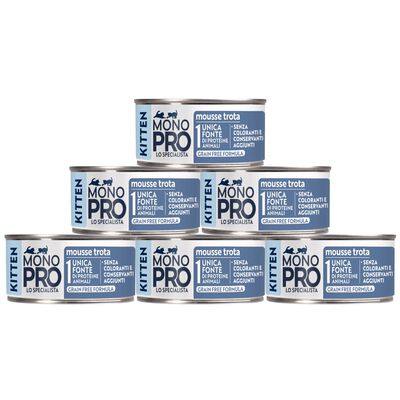 Monopro Kitten Mousse Trota 85gr