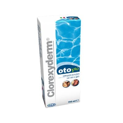 I.c.f Clorexyderm Oto Plus Detergente auricolare per cani e gatti 150 ml