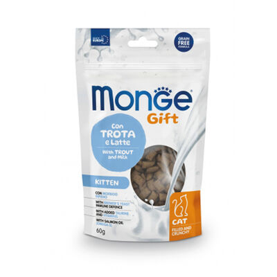 Monge Gift Kitten Snack con Trota e Latte 60gr