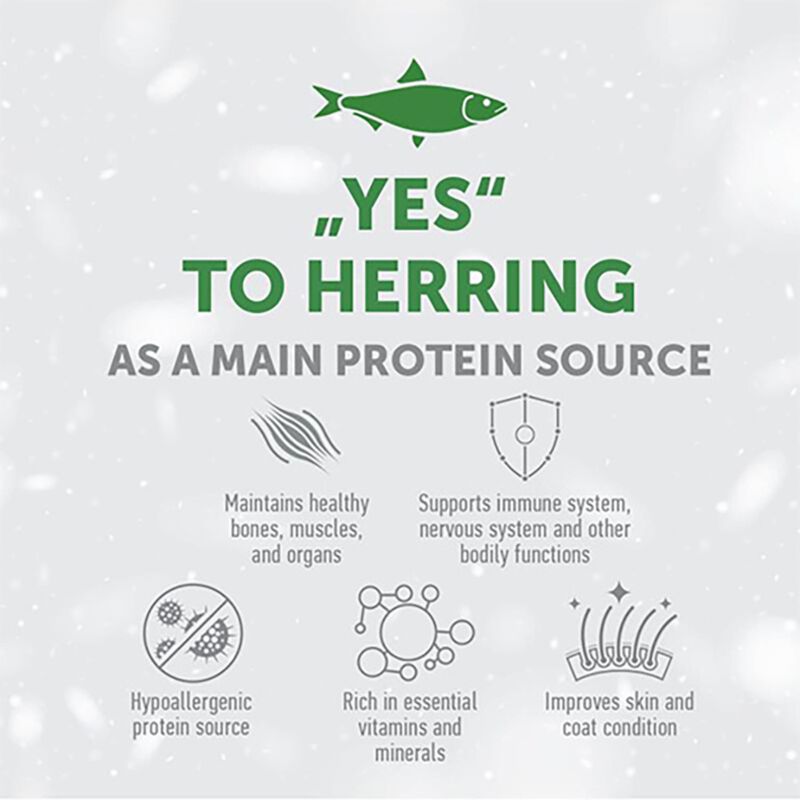 Nature's Protection Superior Care Dog Adult Small & Mini Pelo Bianco all'Aringa 1,5 kg